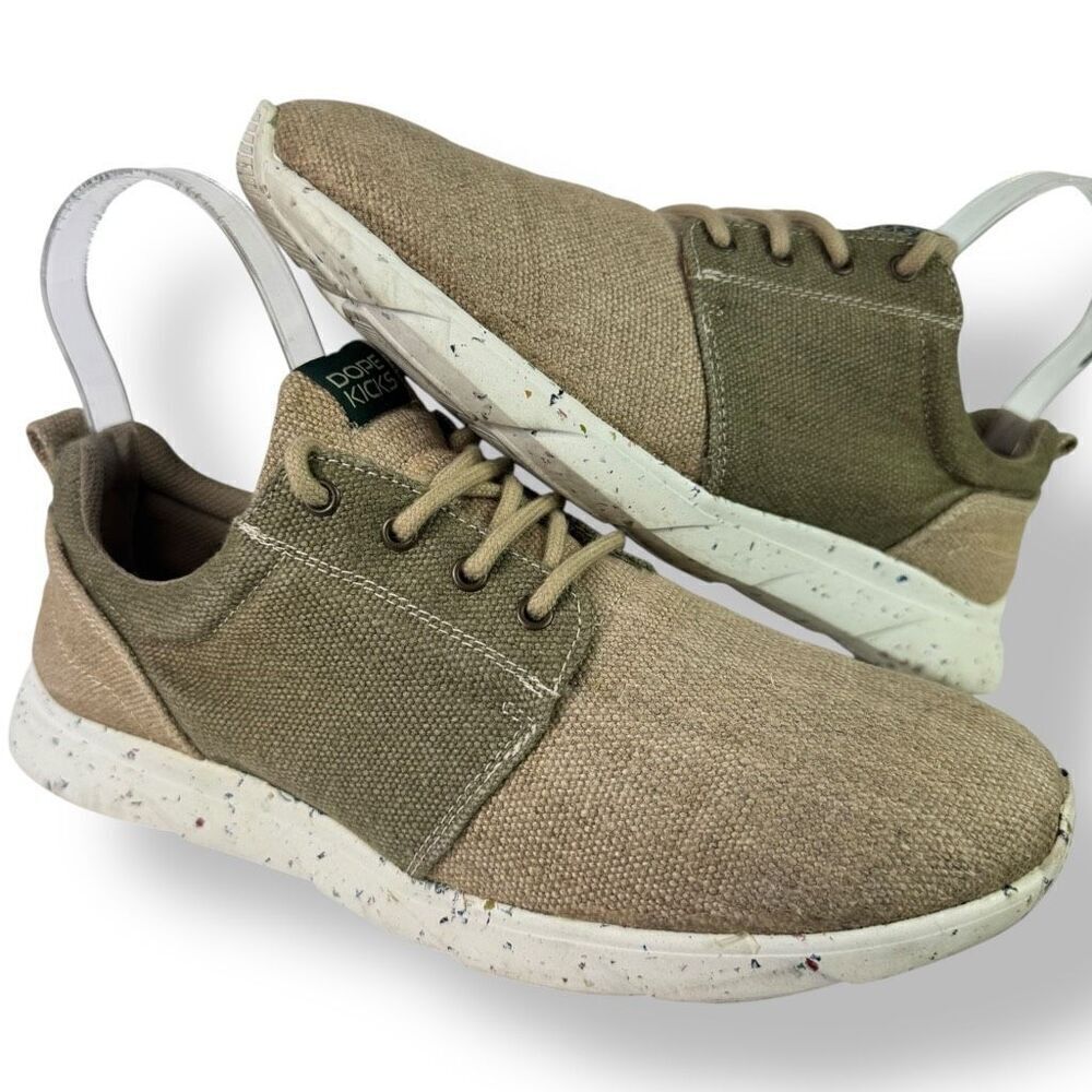 Dope Kicks Explorer Hemp Sneakers Eco Waterproof Sustainable Athletic Men’s 10